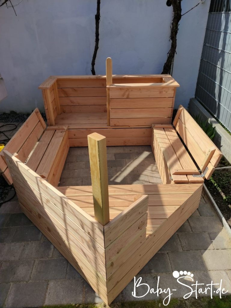 Sandkasten Piratenschiff DIY 2022: Die ultimative Bauanleitung inkl. kostenlosem Download Schritt 10 11 Sandkasten Piratenschiff 769x1024 - Sandkasten Piratenschiff DIY 2022: Die ultimative Bauanleitung inkl. kostenlosem Download
